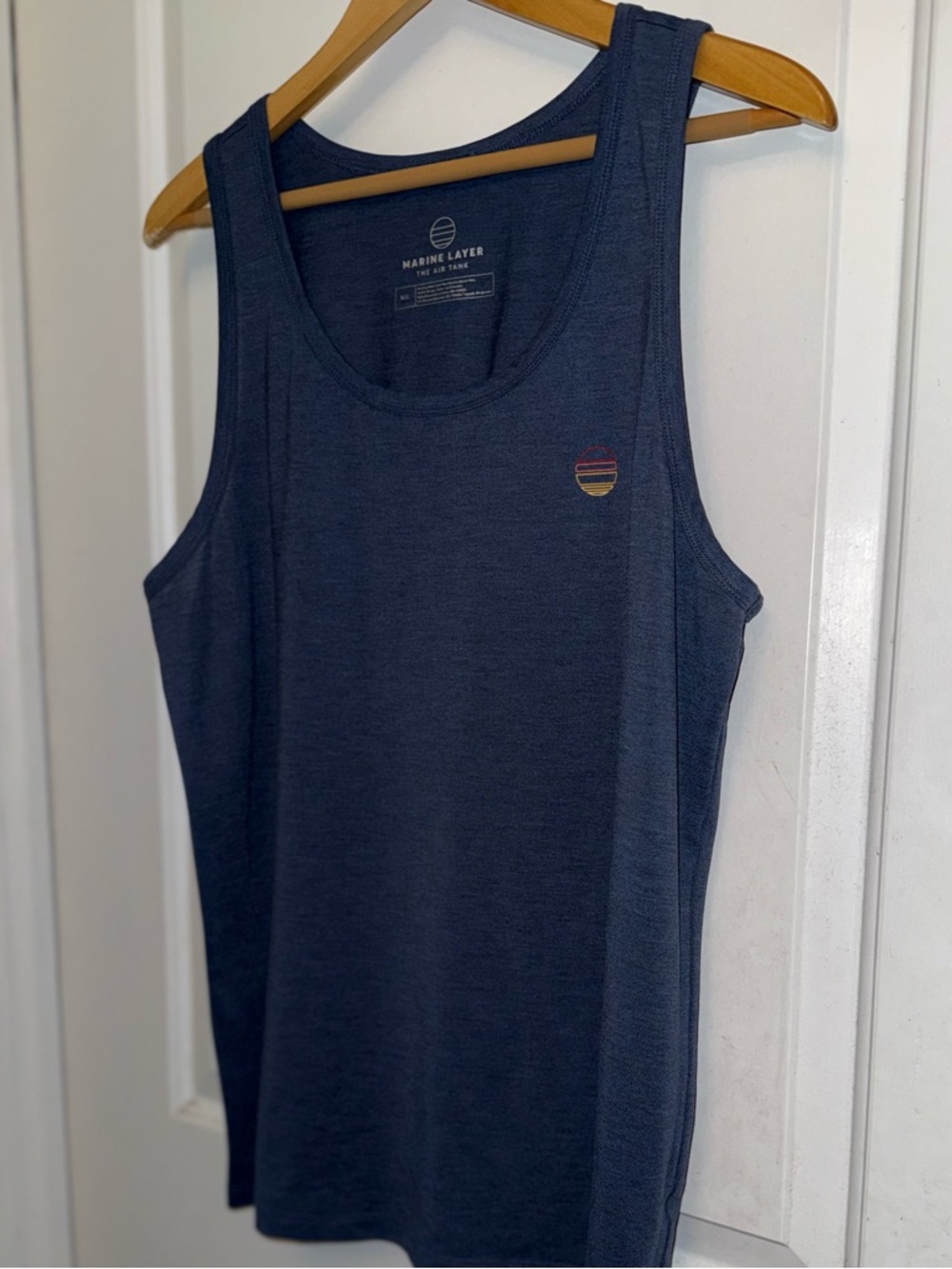 Marine Layer NWT Air Tank in Vintage Indigo - Size Marge (M/L) - Picture 5 of 7